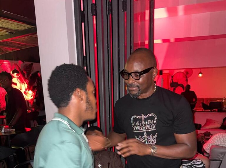 “Had Quality Time With My Little Bro Joaquin Wike” — Isaac Fayose Shares Picture With Nyesom Wike’s Son Amid Family Feud